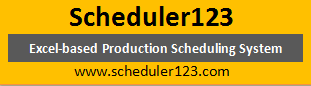 Excel-basically based mostly Manufacturing Scheduling Draw